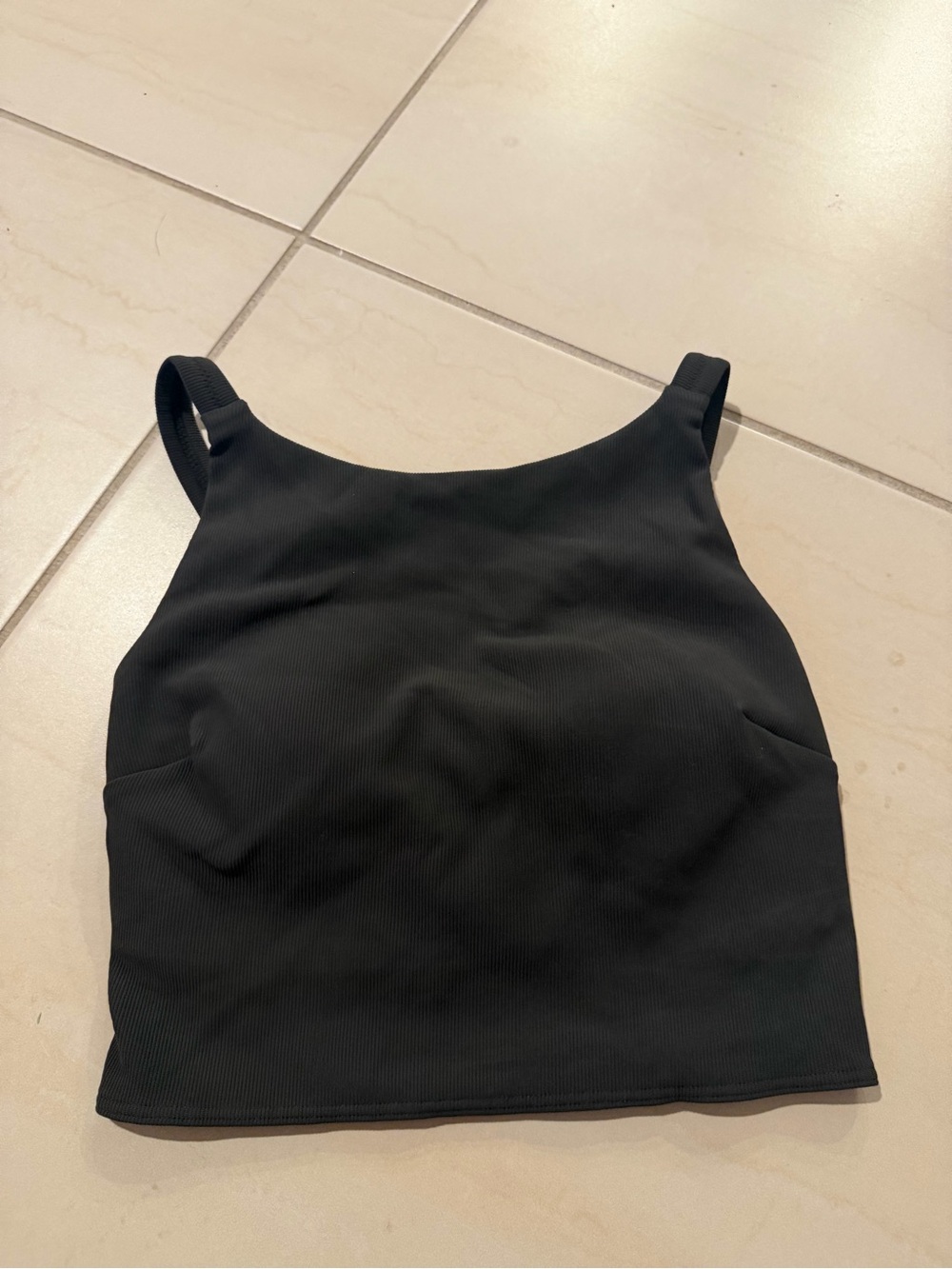 Lululemon ribbed back twist yoga bra